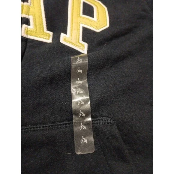 Gap Kids Classic Basic Hooded Full Zip Jacket Lightweight Long Sleeve Coat NWT L - Picture 5 of 5